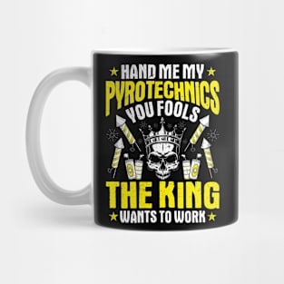 Pyrotechnician Fireworks Pyrotechnist Pyrotechnics Mug